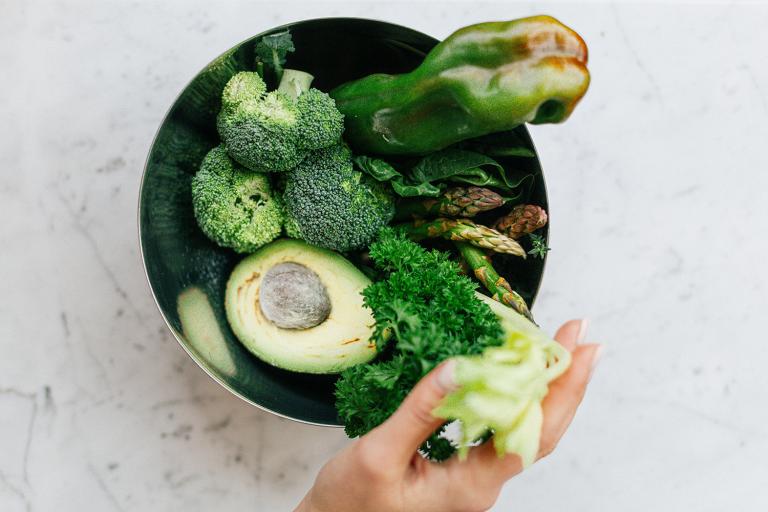 a bowl of produce rich in omega oils